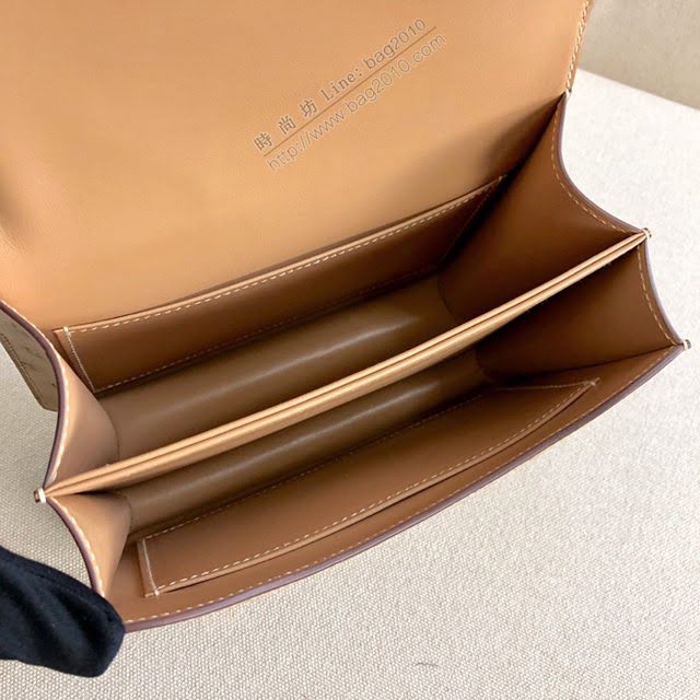 Hermes女包 愛馬仕constance 19cm KK鴕鳥 手工縫製 Hermes鴕鳥皮空姐包  am1854